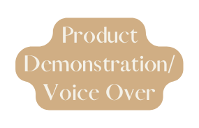 Product Demonstration Voice Over